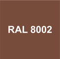 Порошок Шагрень RAL 8002 Порошок Шагрень RAL 8002